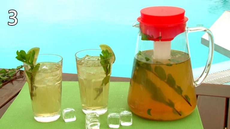 Domáci ľadový čaj – recepty na Iced Green Tea, Simple Black Tea, …