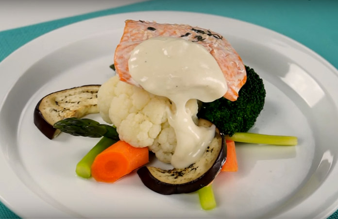 Losos so zeleninou – recept na lososa so zeleninou na pare