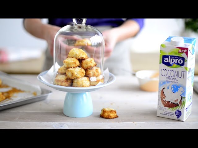 Alpro recept – Malé kokosové hrudky
