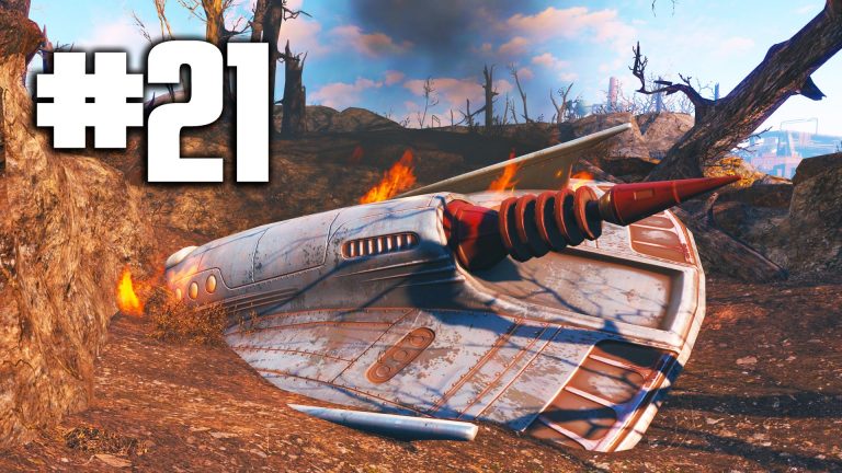 ► Fallout 4 – Padnuté Ufo a Alien Blaster | #21 | PC SK/CZ Gameplay / Lets Play | 1080p