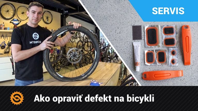 Ako opraviť defekt na bicykli  | SERVIS – MTBIKER.SK