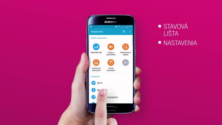 Nastavenie mobilnej siete – Samsung