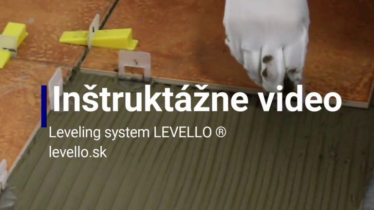 Inštruktážne video leveling system LEVELLO ®