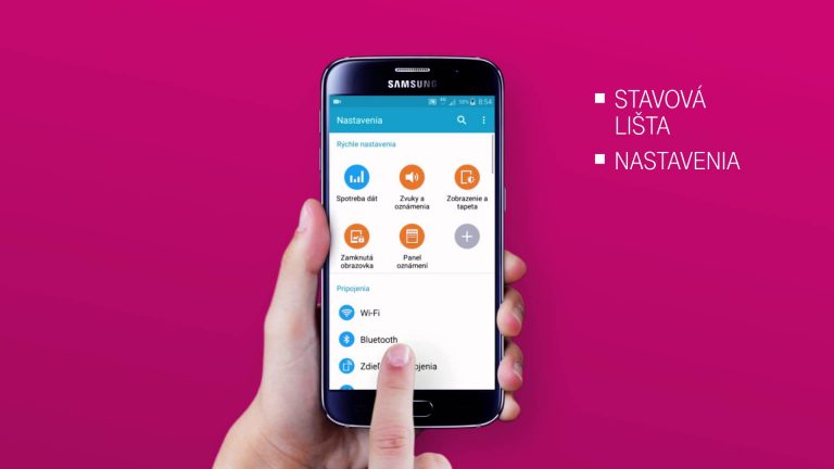 Nastavenie rýchlosti mobilnej siete – Samsung