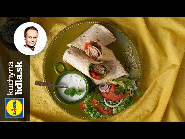 Tortilla s pikantným mletým mäsom a šalátom – Marcel Ihnačák – recepty kuchynalidla.sk
