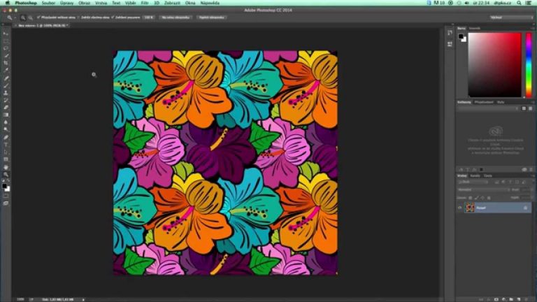 Jak vytvořit různé motivy pozadí – Photoshop CZ tutorial