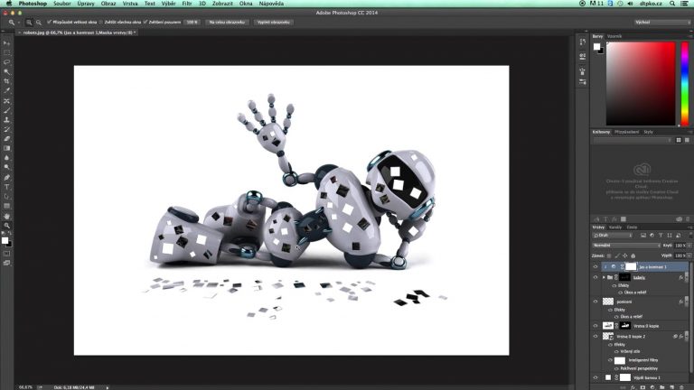 Destrukční statické efekty  1. díl – Photoshop CZ tutorial