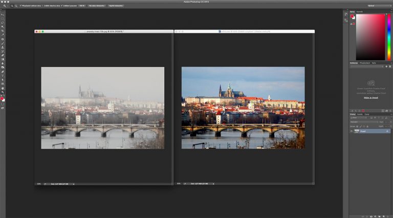 Téměř dokonalé odstranění mlhy z fotografie – Rychlý Tip 3 – Photoshop CZ tutorial
