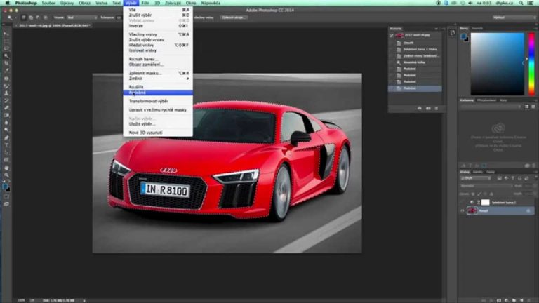 Tři možnosti jak rychle změnit barvu objektu – Photoshop CZ tutorial