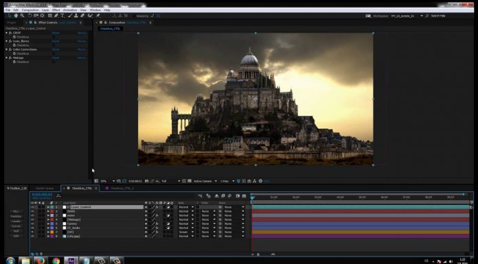 CZTUTORIÁL – After Effects 201 – Color control, Checkbox control