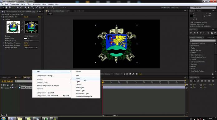 CZTUTORIÁL – After Effects 042 – Odstranění barvy