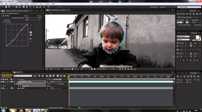 CZTUTORIÁL – After Effects 125 – „Sin City efekt“