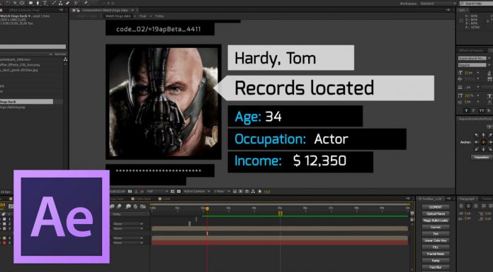 CZTUTORIÁL – After Effects 171 – Watch Dogs hack