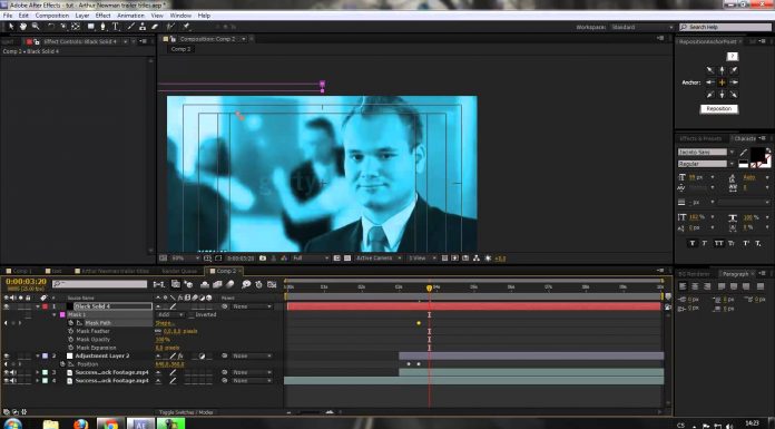 CZTUTORIÁL – After Effects 133 – Arthur Newman trailer titles