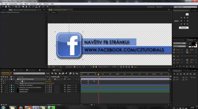 CZTUTORIÁL – After Effects 134 – Informační grafika 1
