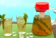 Domáci ľadový čaj – recepty na Iced Green Tea, Simple Black Tea, …