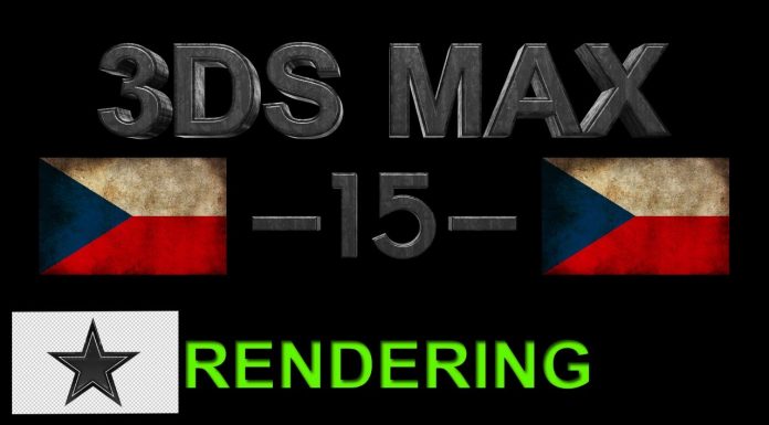 CZTUTORIÁL – 3DS Max – Rendering s alfa kanálem