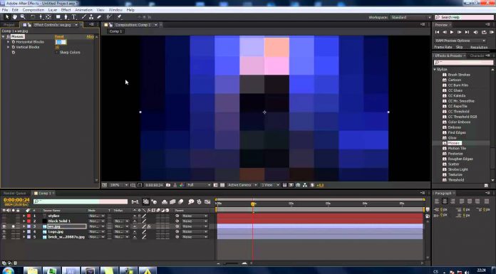 CZTUTORIÁL – After Effects 078 – Efekty Stylize