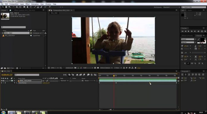 CZTUTORIÁL – After Effects 056 – Zpomalení videa