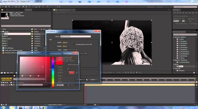 CZTUTORIÁL – After Effects 092 – Hologram