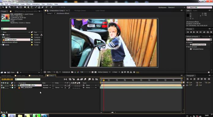 CZTUTORIÁL – After Effects 034 – Shockwave efekt