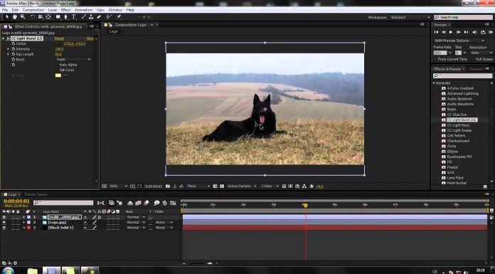 CZTUTORIÁL – After Effects 075 – Efekty Generate