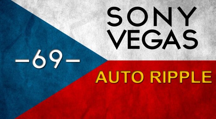 CZTUTORIÁL – Sony Vegas – Auto Ripple