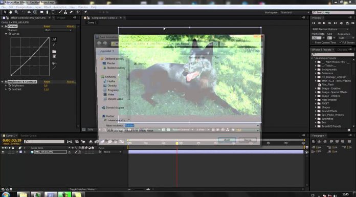 CZTUTORIÁL – After Effects 086 – Vlastní presety