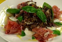 Šošovicový šalát – recept na šošovicový šalát s mozzarellou