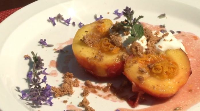 Nektárinkový dezert – recept na nektárinky s kokosovým maslom