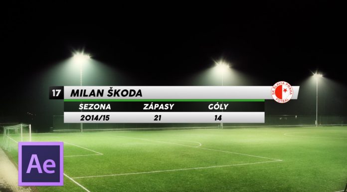 CZTUTORIÁL – After Effects 183 – Informační grafika 7