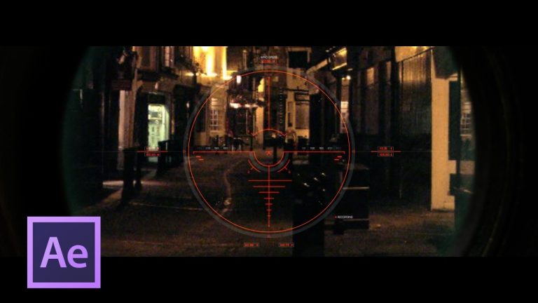 CZTUTORIÁL – After Effects 203 – Hitman sniper scope