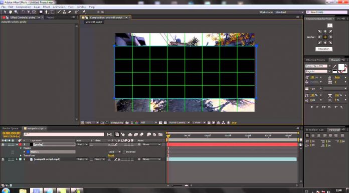 CZTUTORIÁL – After Effects 129 – Přidání černých pruhů