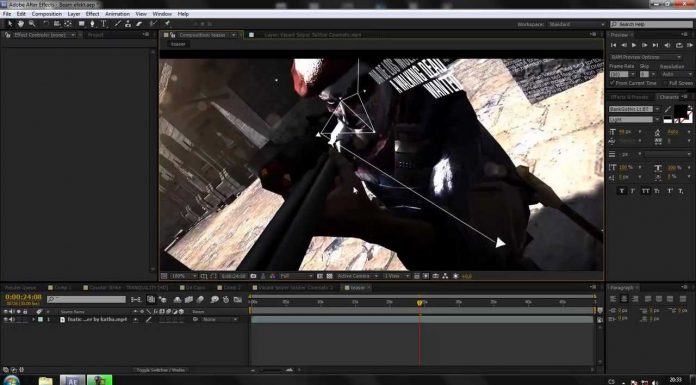 CZTUTORIÁL – After Effects 107 – „Beam efekt“