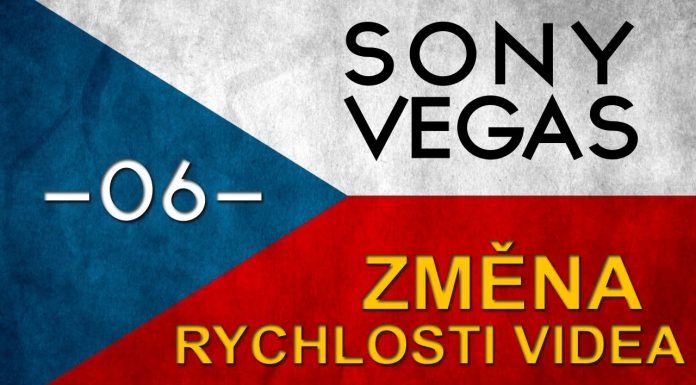 CZTUTORIÁL – Sony vegas – Zrychlení,zpomalení videa