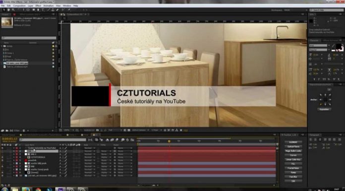 CZTUTORIÁL – After Effects 150 – Informační grafika 6