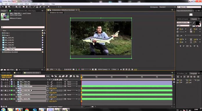 CZTUTORIÁL – After Effects 139 – Jednoduchá slideshow
