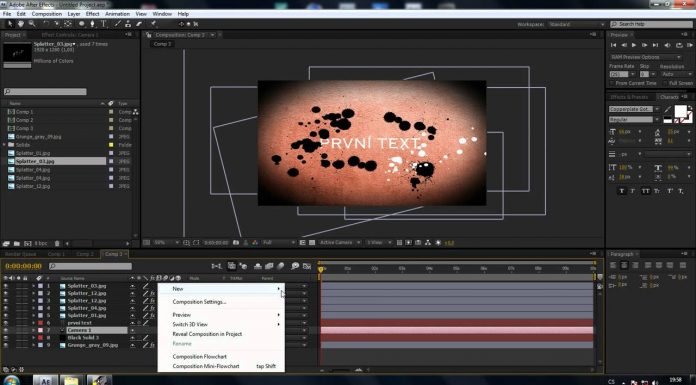 CZTUTORIÁL – After Effects 012 – Riot gear intro