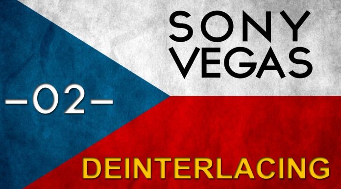 CZTUTORIÁL – Sony Vegas – Jak odstranit prokládání videa?