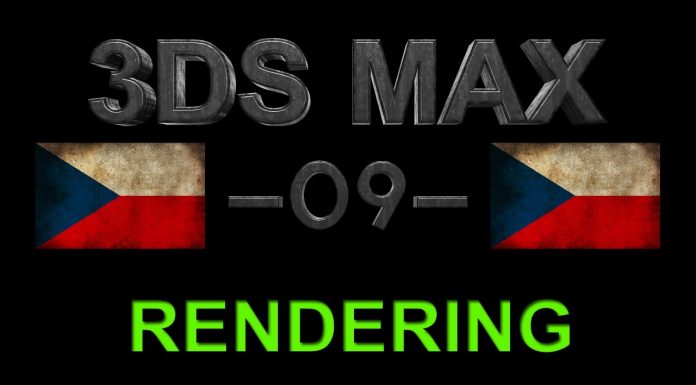CZTUTORIÁL – 3DS Max – Rendering
