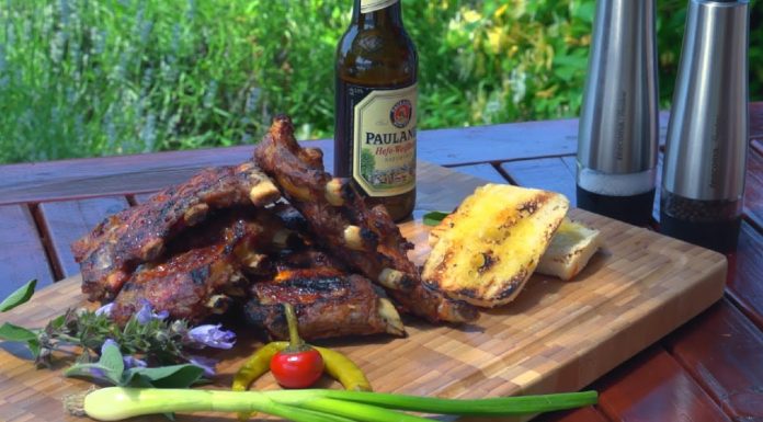Grilované rebierka – recept na grilované bravčové rebierka