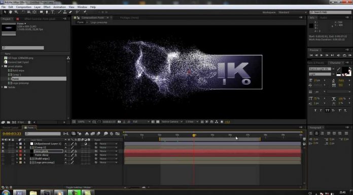 CZTUTORIÁL – After Effects 049 – Text do písku