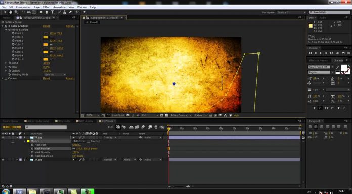 CZTUTORIÁL – After Effects 053 – Never Back Down trailer titles 1.část