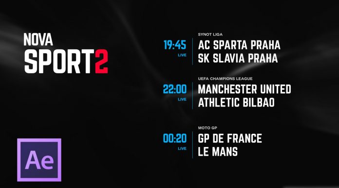 CZTUTORIÁL – After Effects 199 – Informační grafika 8