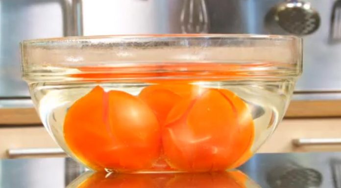 Lúpanie paradajok – ako ošúpať paradajky / rajčiny