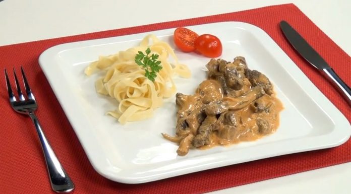 Stroganoff – recept na hovädzie Stroganoff