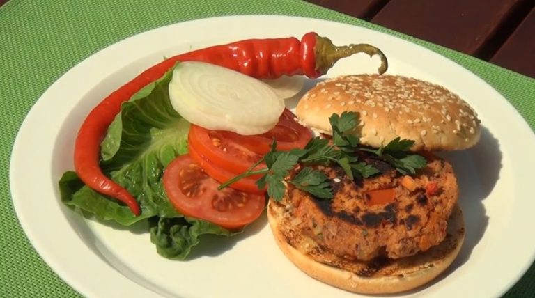 Vegetariánsky hamburger – recept na vegetariánsky hamburger