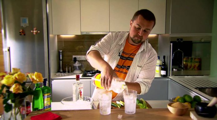 GINTONIC – recept na gintonic so šalátovou uhorkou