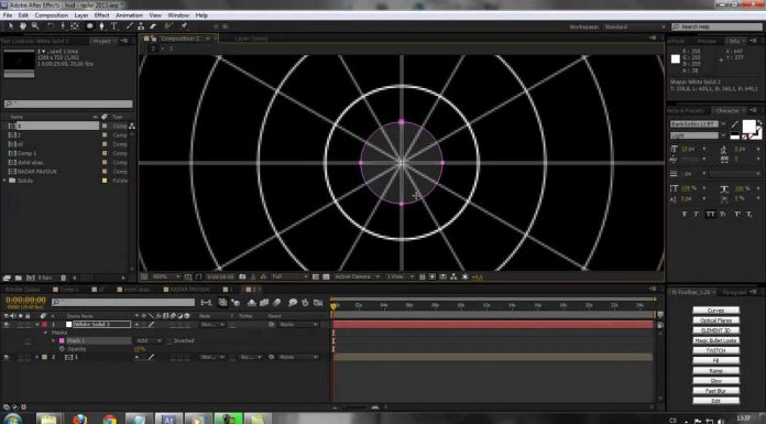 CZTUTORIÁL – After Effects 127 – HUD Elements 05
