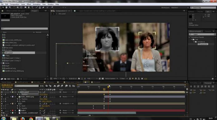 CZTUTORIÁL – After Effects 126 – HUD Elements 07